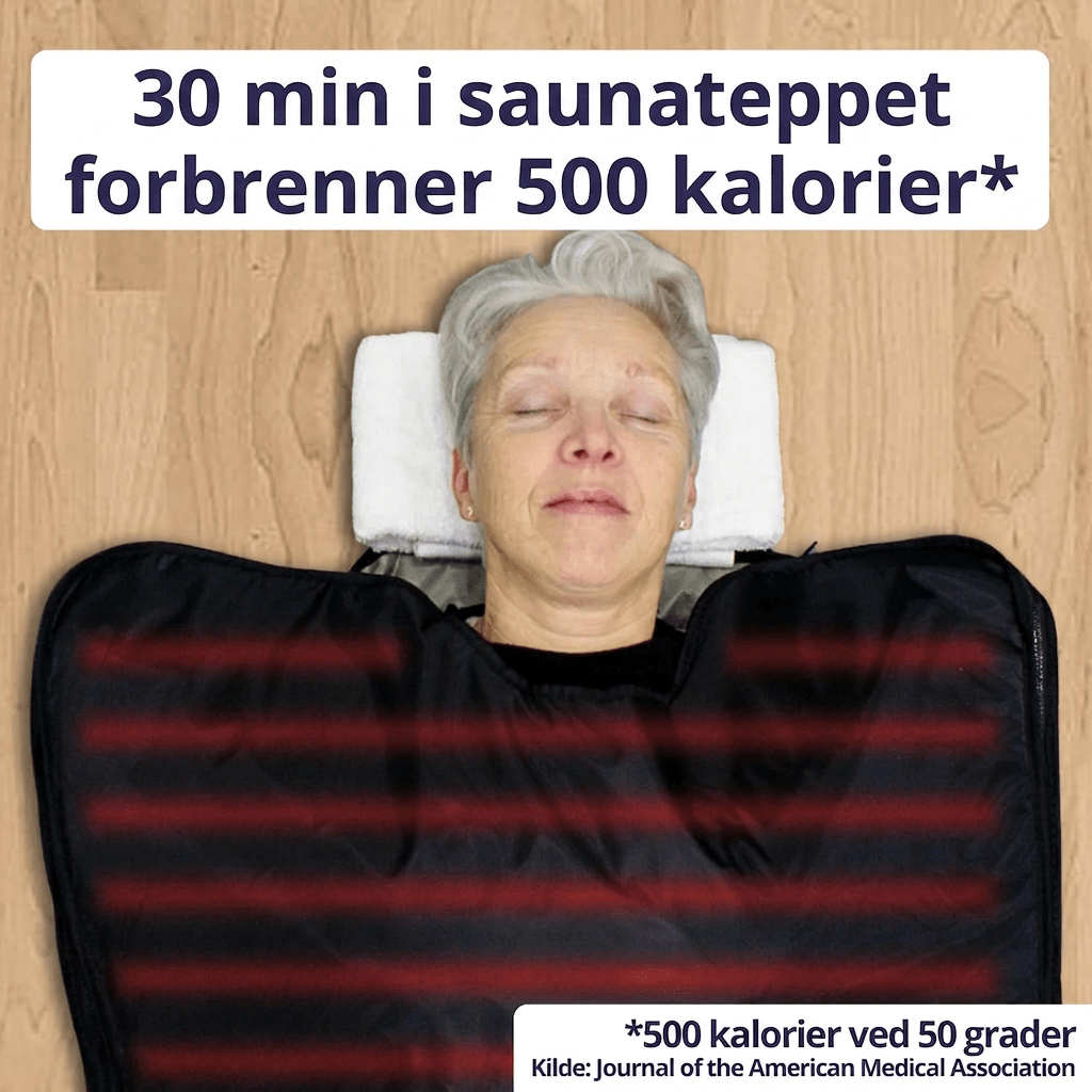 Infrarødt Saunateppe 2 - soner - AVABeauty.no